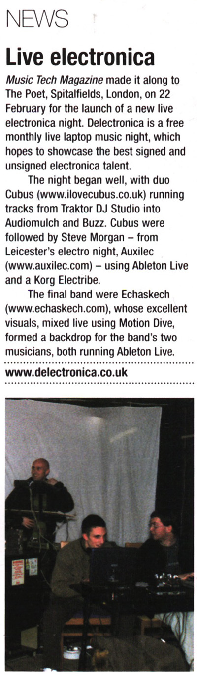 MusicTech Magazine Issue 26 May 2005 P18
